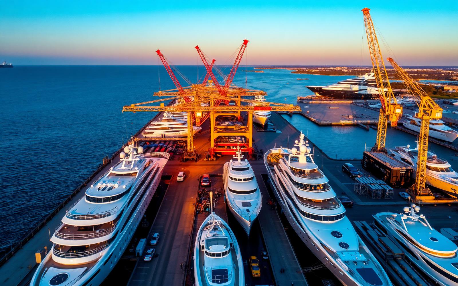 American superyacht shipyard