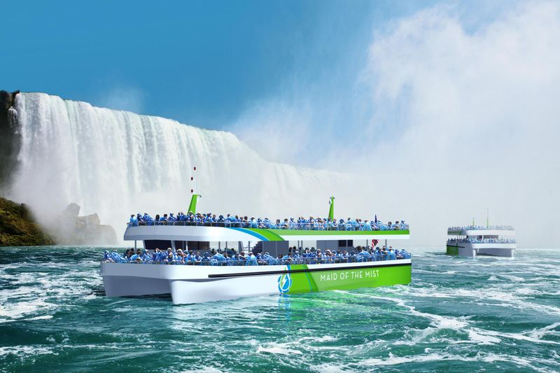 Niagara Falls tours are going green as Maid of the Mist boats switch to electric power