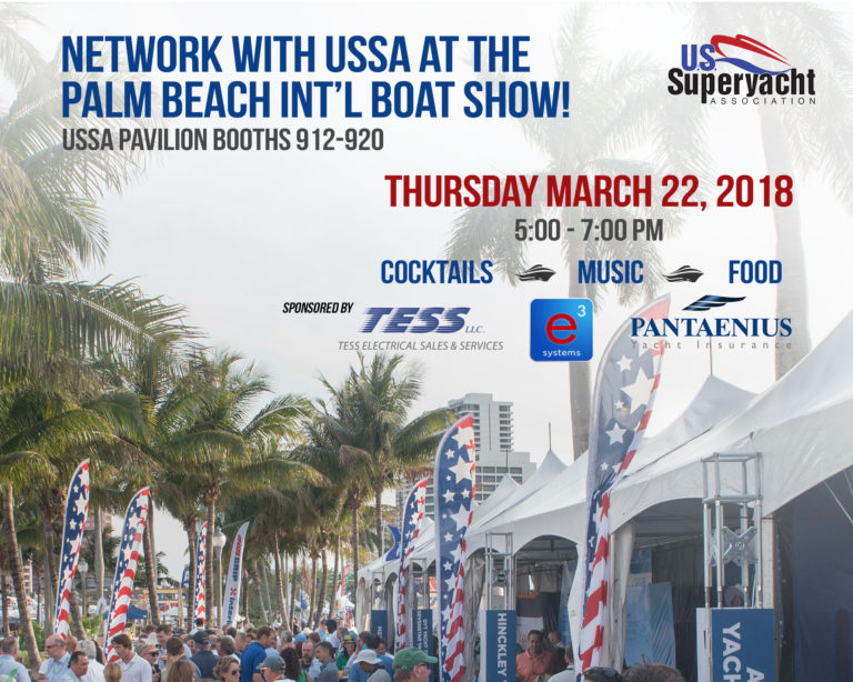 JOIN THE USSA AT THE PALM BEACH INTERNATIONAL BOAT SHOW – MARCH 22-25, 2018 – OPPORTUNITIES STILL AVAILABLE