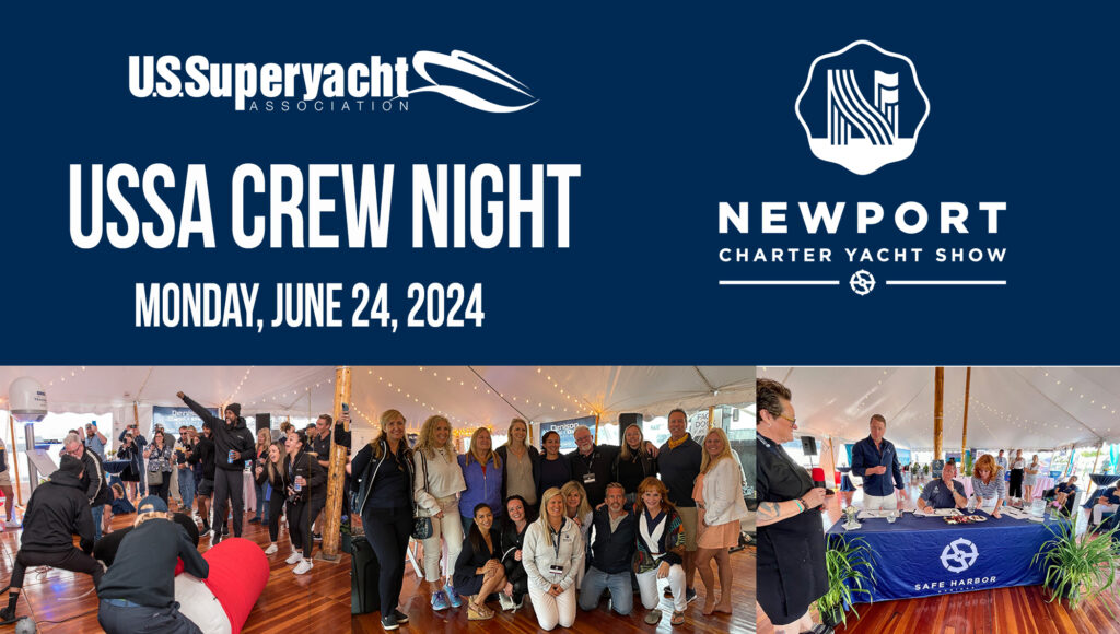 Pictures and date and time of Newport Charter Show Crew Night